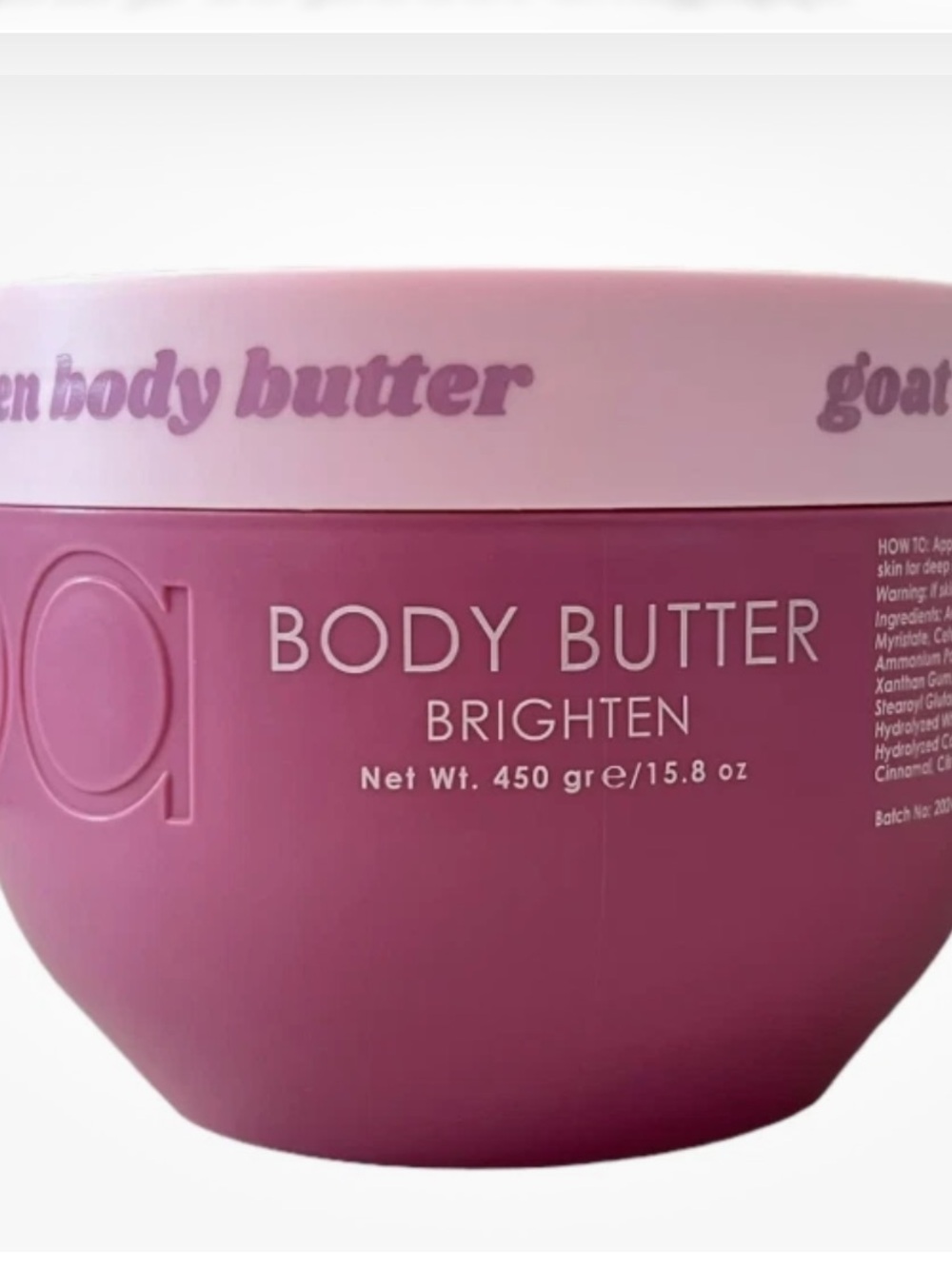 Ciroa Goat's Milk & Collagen Body Butter